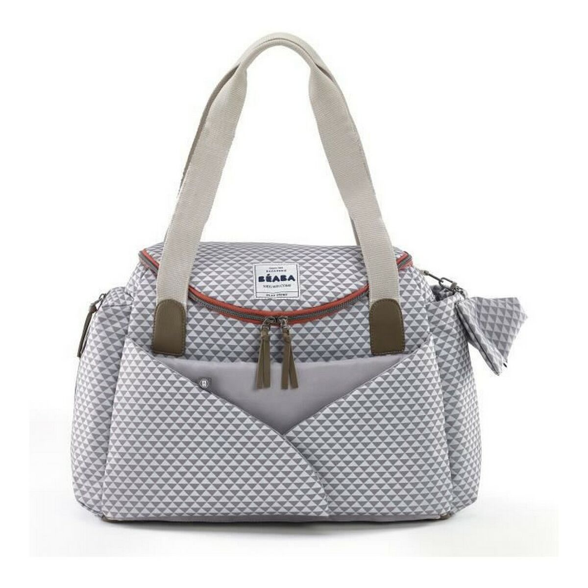 Diaper Changing Bag Baba Sydney II Grey Diaper Changing Bag Baba Sydney II Grey