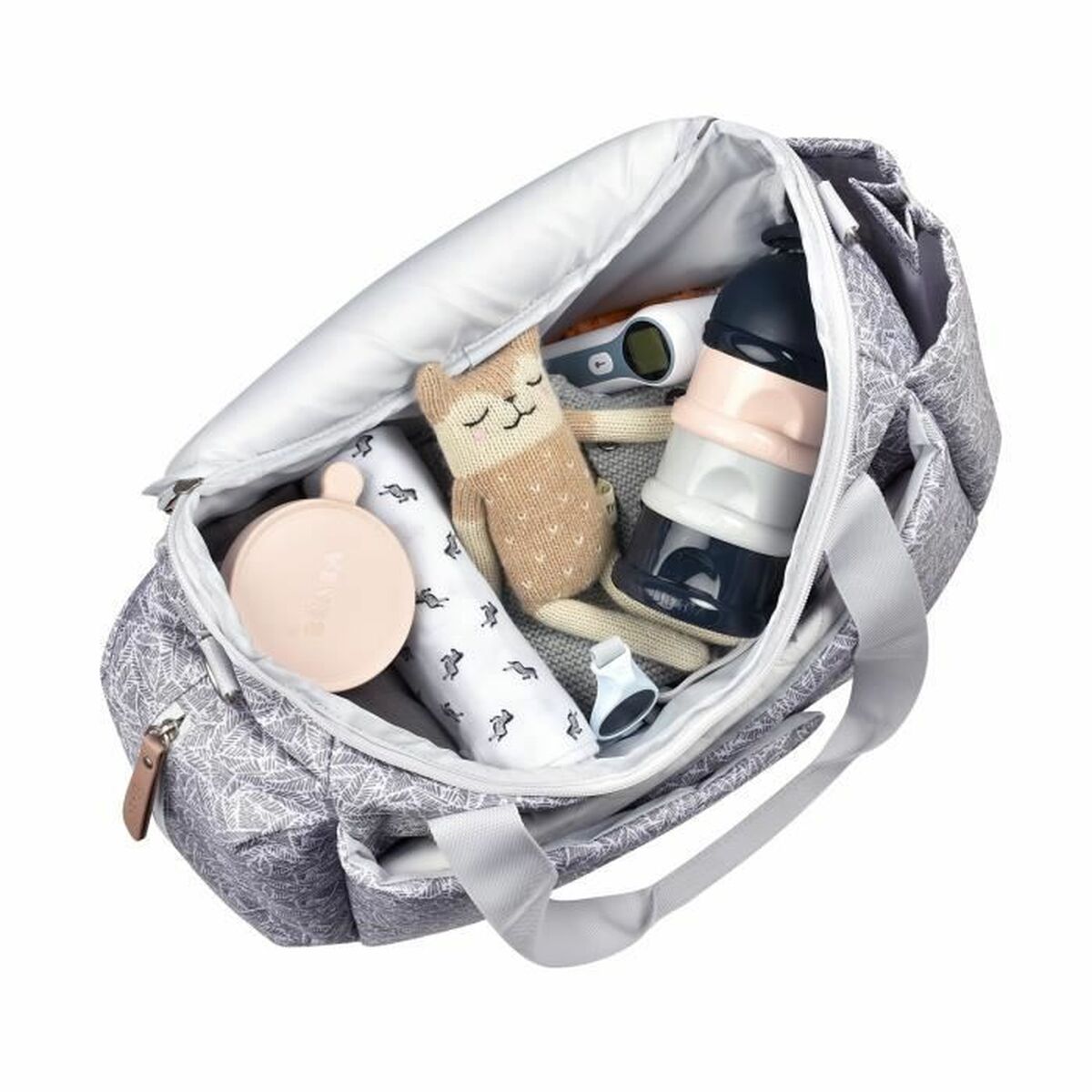 Diaper Changing Bag Baba Sydney Jungle Grey