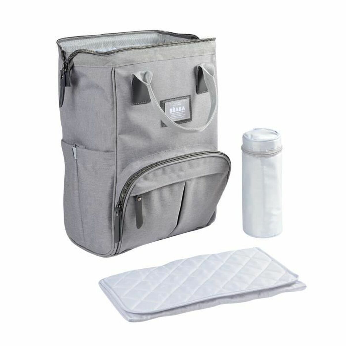 Diaper Changing Bag Baba Wellington Grey