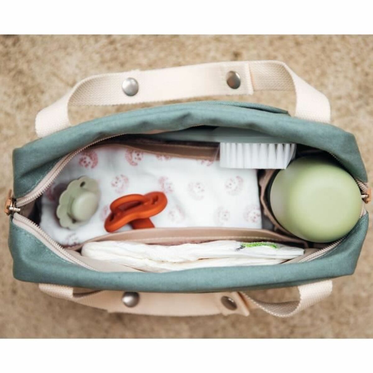 Diaper Changing Bag Baba Green