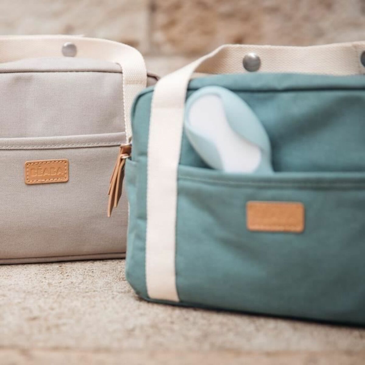 Diaper Changing Bag Béaba Green
