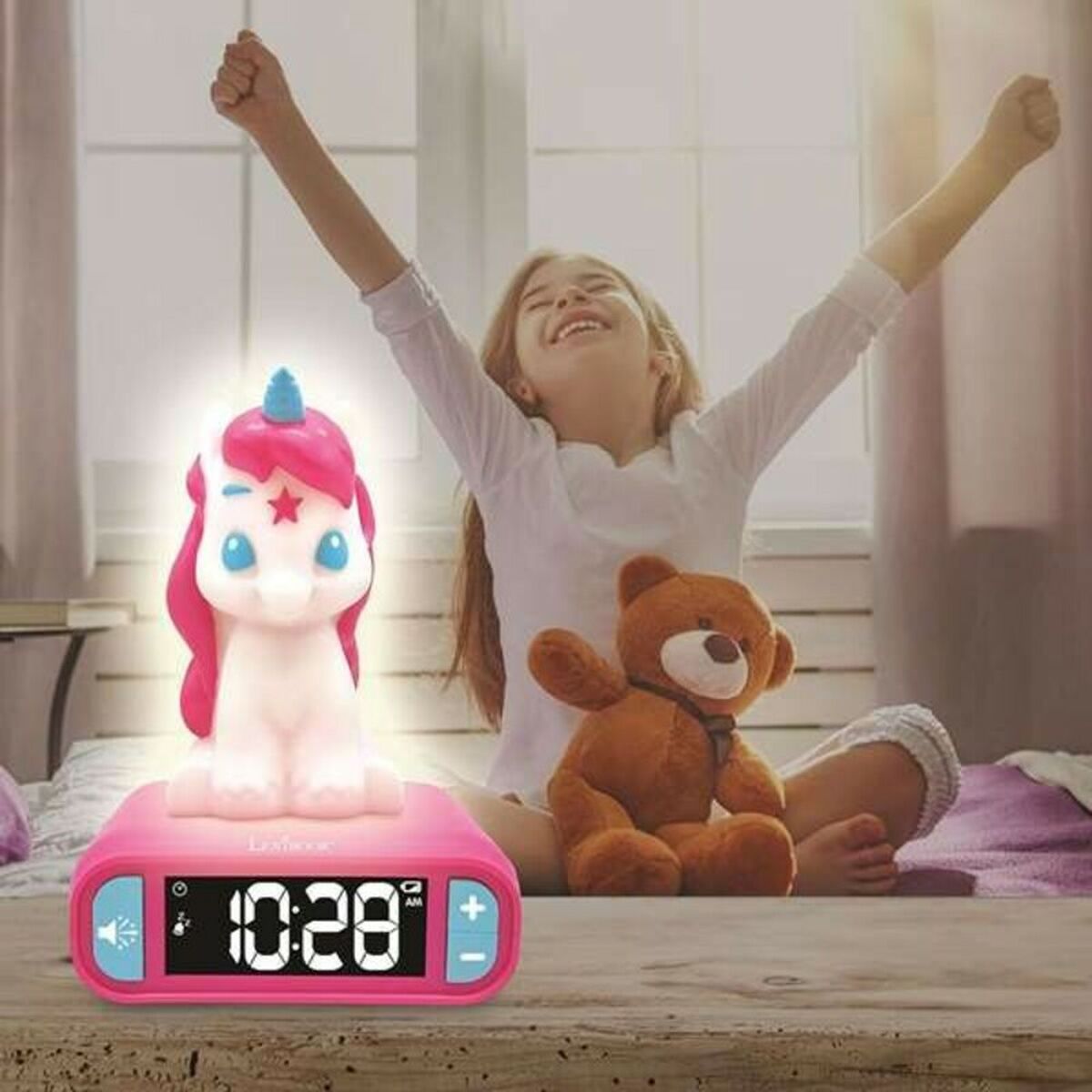 Clock-Radio Unicorn Lexibook –