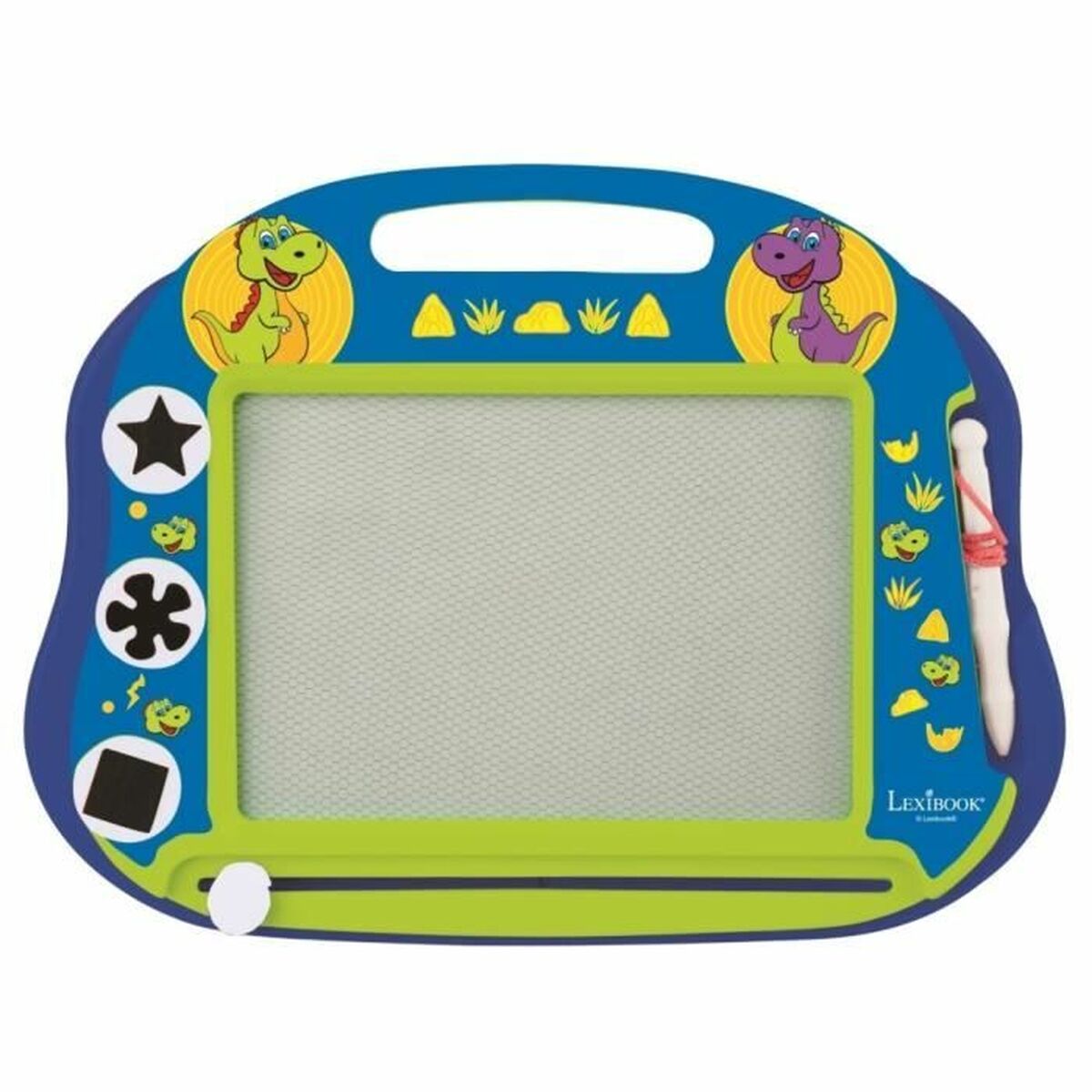 Magic Blackboard Lexibook Dinosaurs Blue Plastic Magic Blackboard Lexibook Dinosaurs Blue Plastic