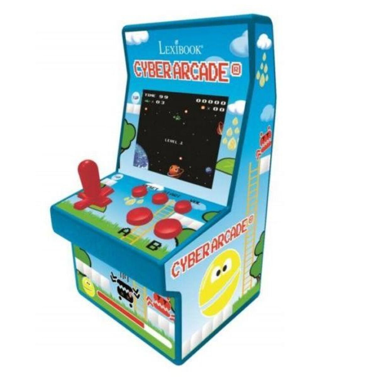 Console Cyber Arcade 200 Games Lexibook JL2940 LCD 2,5″ Console Cyber Arcade 200 Games Lexibook JL2940 LCD 2,5″