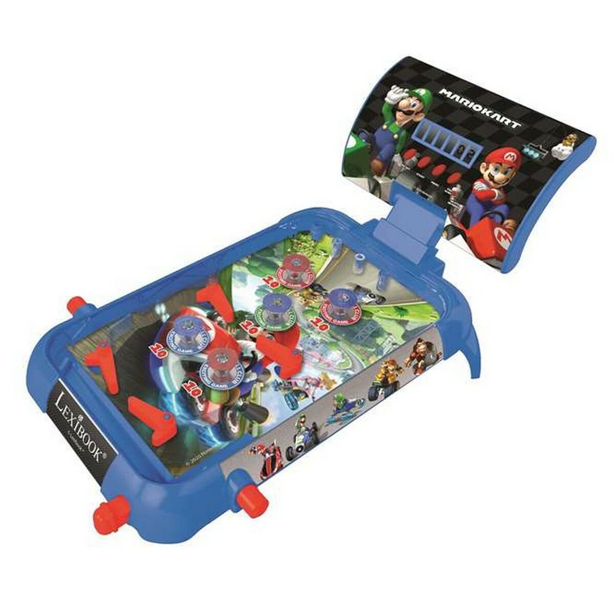 Pinball Mario Kart Lexibook JG610NI Electric Pinball Mario Kart Lexibook JG610NI Electric
