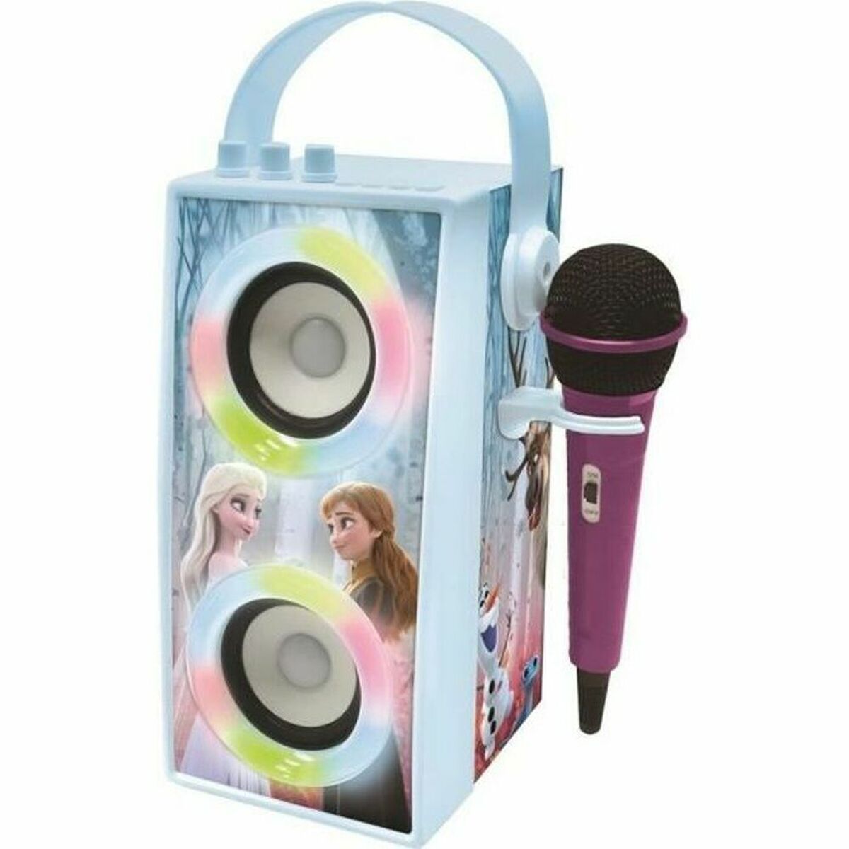 Bluetooth Speaker with Karaoke Microphone Lexibook THE SNOW QUEEN