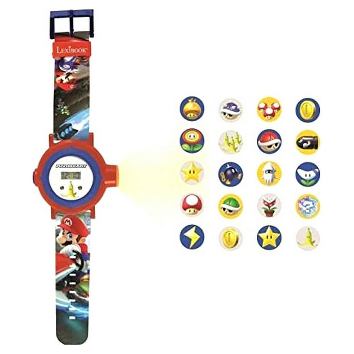 Digital clock Mario Kart Lexibook DMW050NI Digital clock Mario Kart Lexibook DMW050NI
