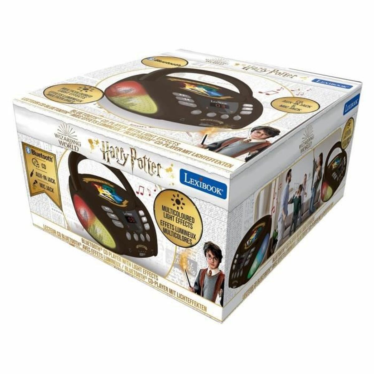 CD/MP3 Player Lexibook Harry Potter – Hogwarts Bluetooth 5.0 Black