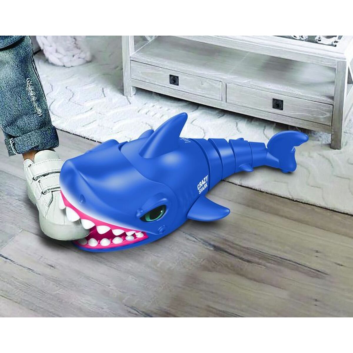 Remote control car Lexibook RC Shark – Crazy Shark Blue Multicolour