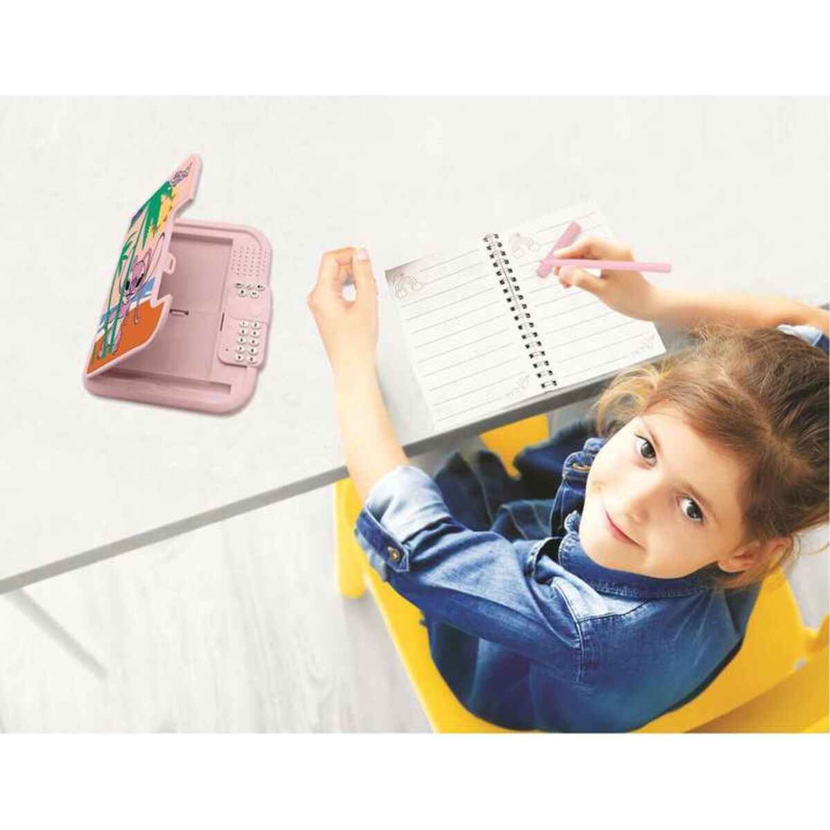 Interactive Toy Stitch Angel Pink Diary