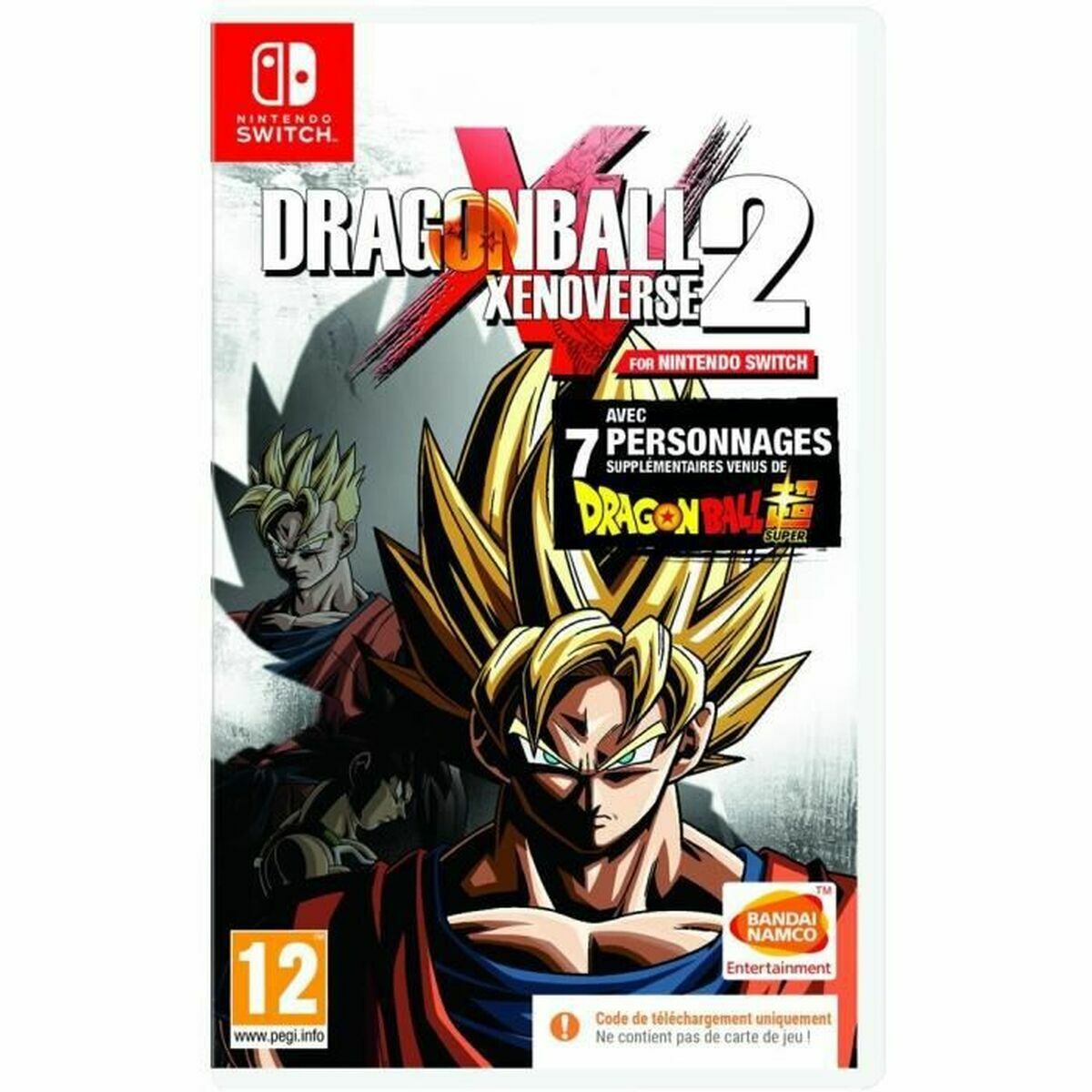 Video game for Switch Bandai Dragon Ball Xenoverse 2 Super Edition Download code Video game for Switch Bandai Dragon Ball Xenoverse 2 Super Edition Download code