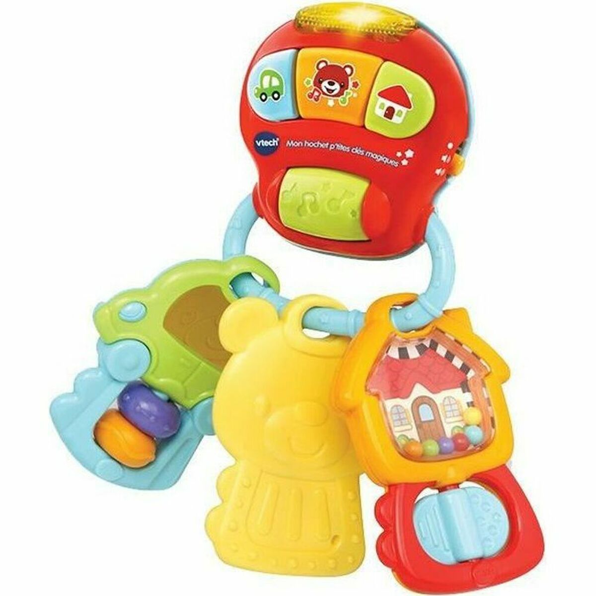Musical Toy Vtech Baby My Magic P’tites Key Rattle 1 Piece Musical Toy Vtech Baby My Magic P’tites Key Rattle 1 Piece
