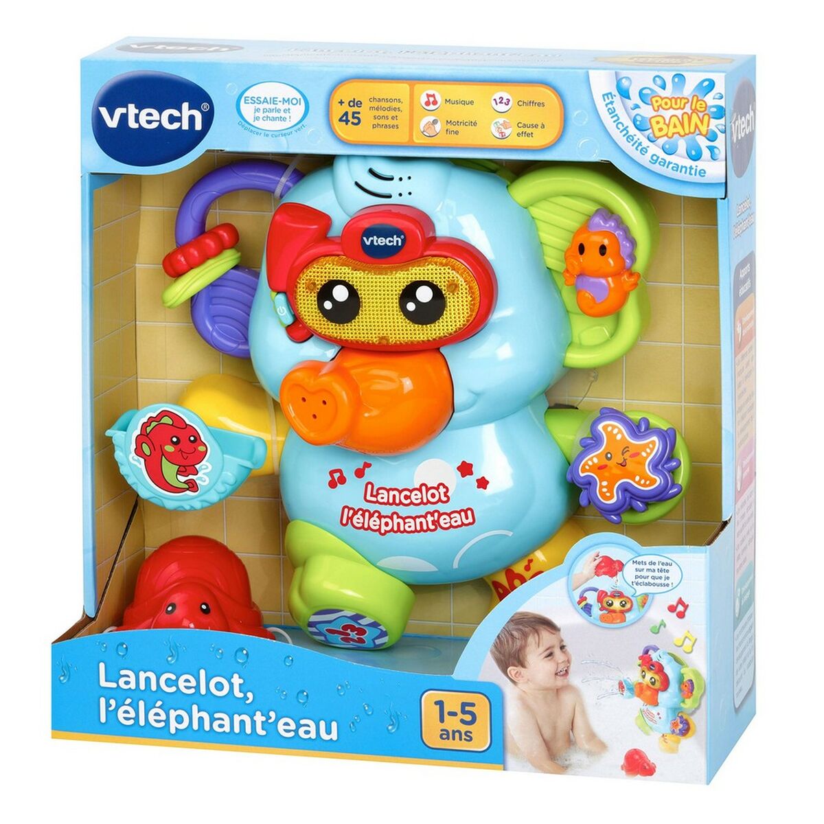 Bath Toy Vtech Baby Lancelot, the Elephant’eau