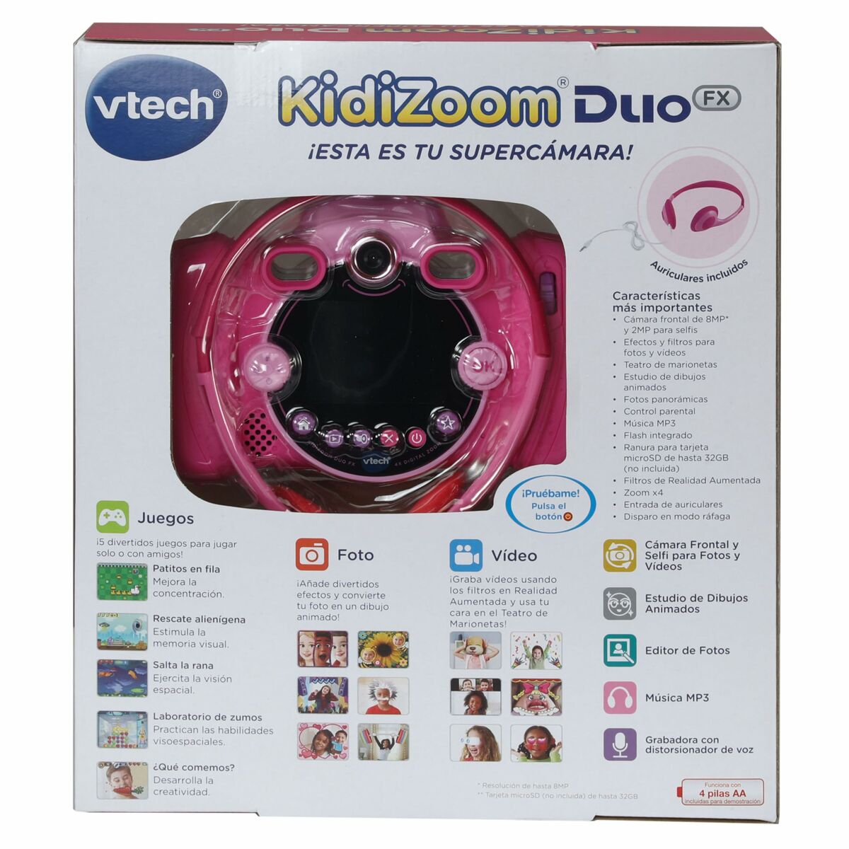 Children’s camera Vtech Kidizoom Duo DX Pink