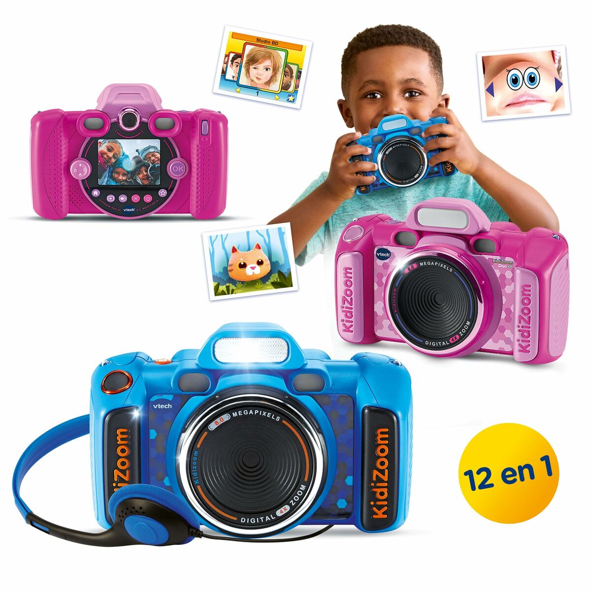 Children’s camera Vtech Kidizoom Duo DX Pink