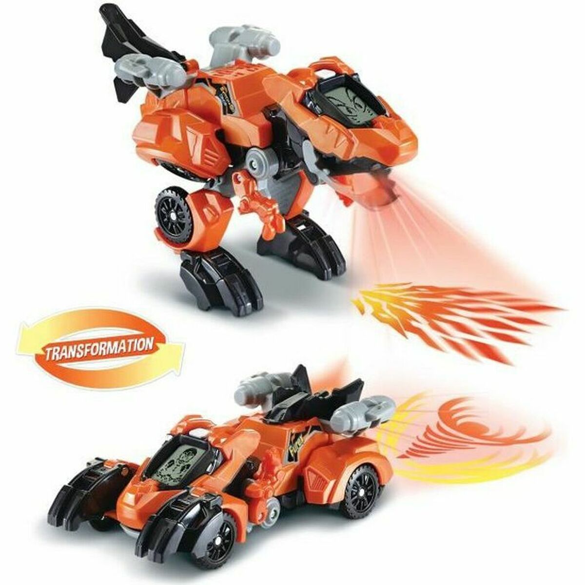 Toy car Vtech Dinos Fire – Furex, The Super T-Rex Orange