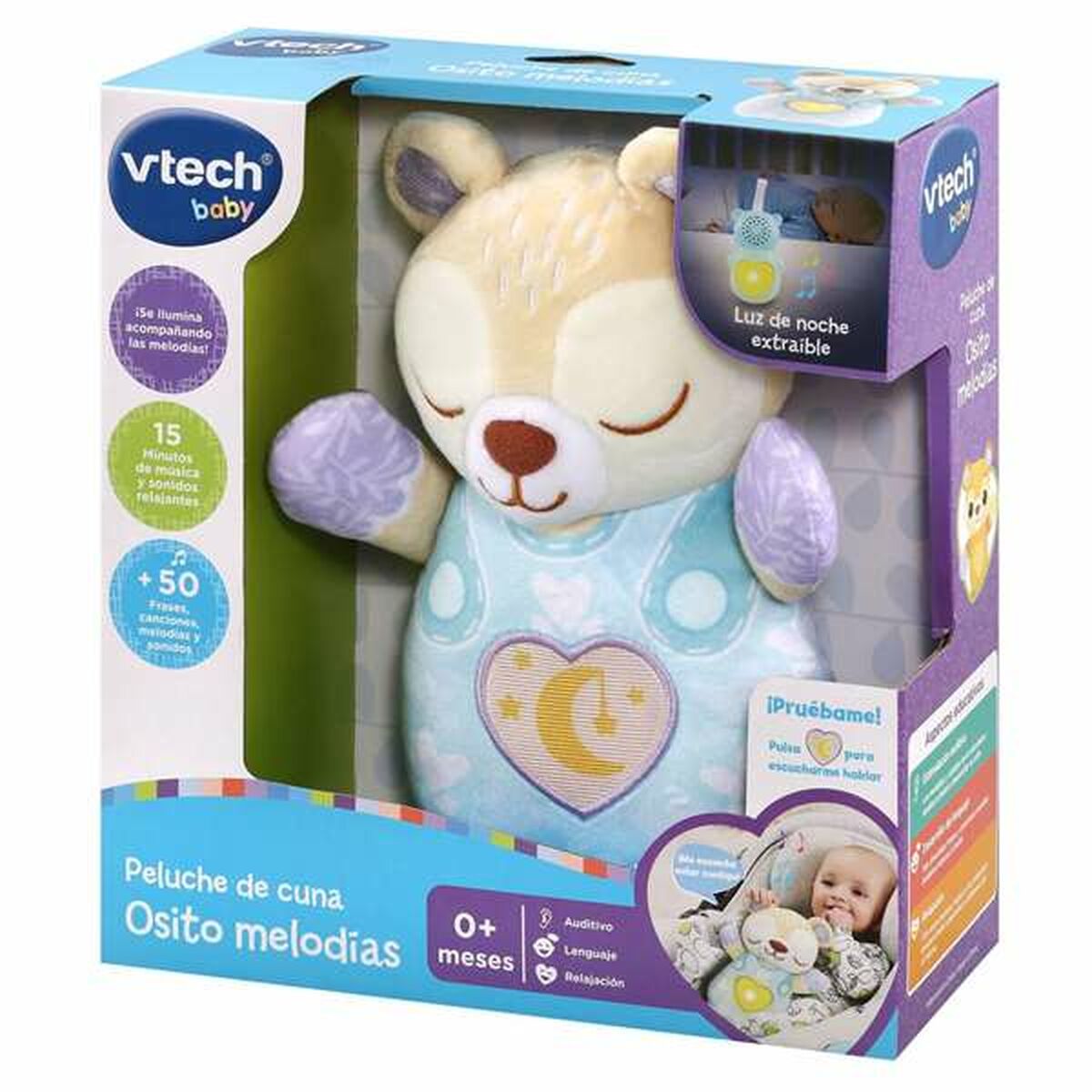 Musical Plush Toy Vtech Bear 23 x 19 x 8,5 cm Musical Plush Toy Vtech Bear 23 x 19 x 8,5 cm