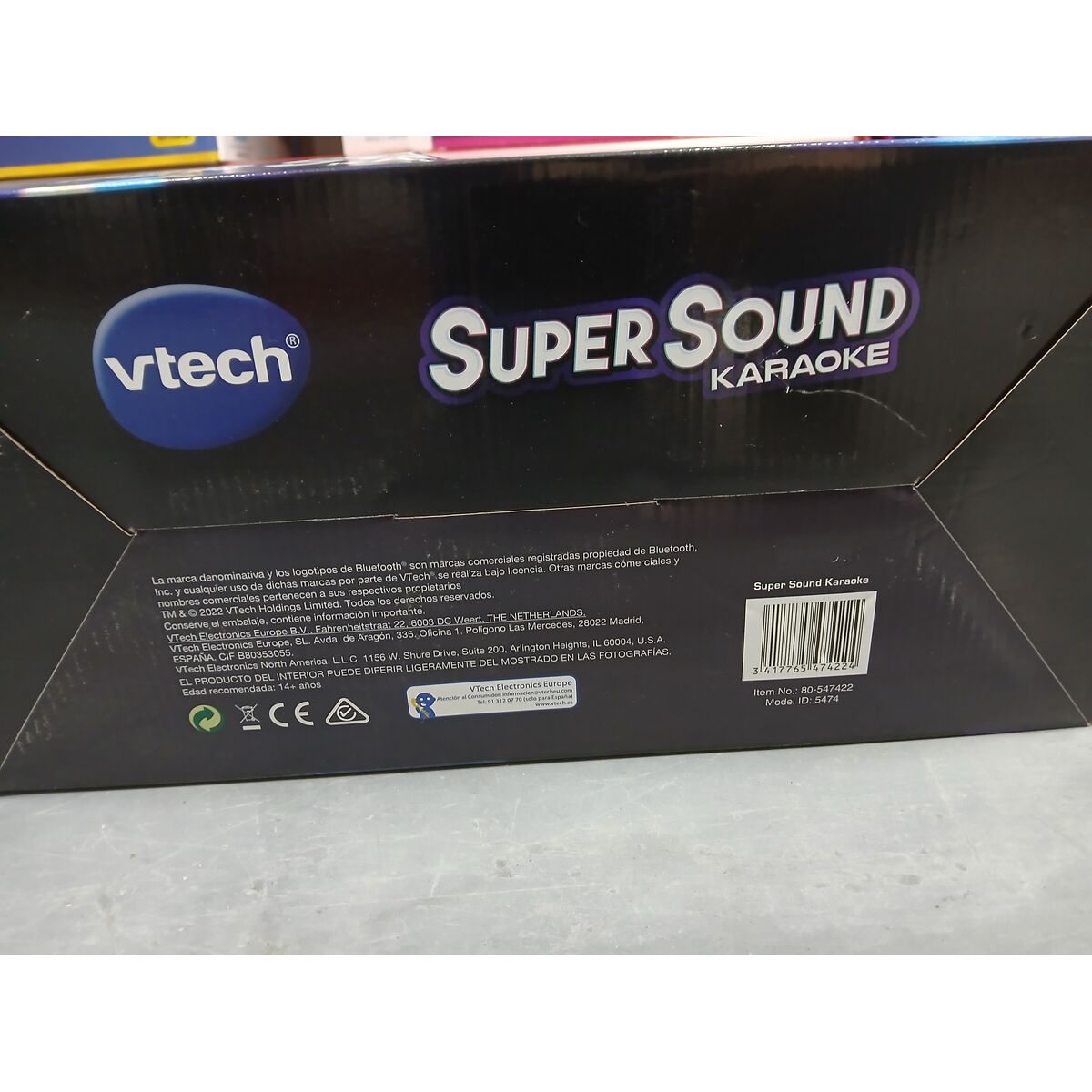 Speaker with Karaoke Microphone Vtech Super Sound