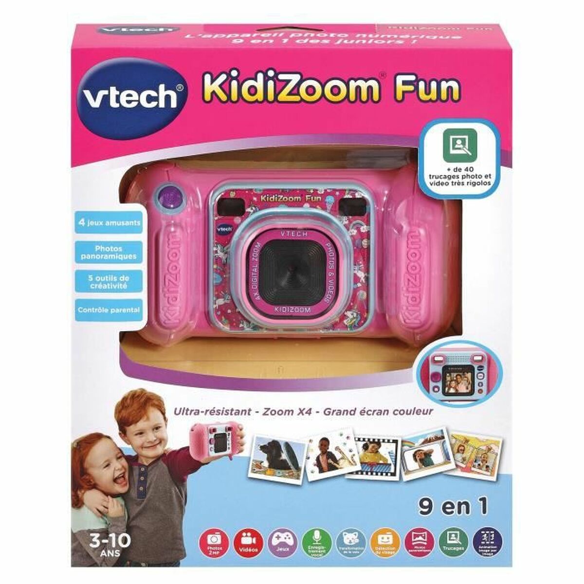 Childrens Digital Camera Vtech Kidizoom Fun Pink