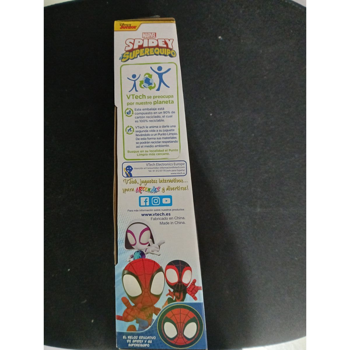 Infant’s Watch Spidey 22,5 x 4,8 x 3 cm Multifunction