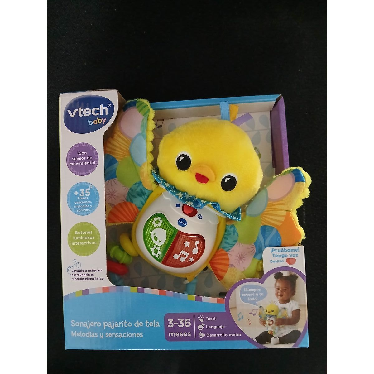 Musical Rattle Vtech Baby Music Interactive Little Duck Lights 20 x 21 x 6 cm