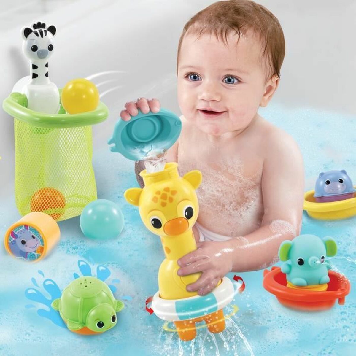 Bath Toys Vtech Baby Coffret De Bain Multi-Activit (FR)