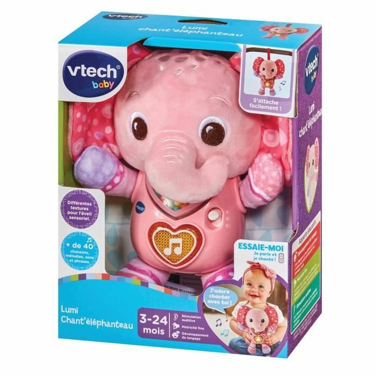 Educational game Vtech Baby Lumi Chan t Â´Ã©lÃ©phaunteau (FR)