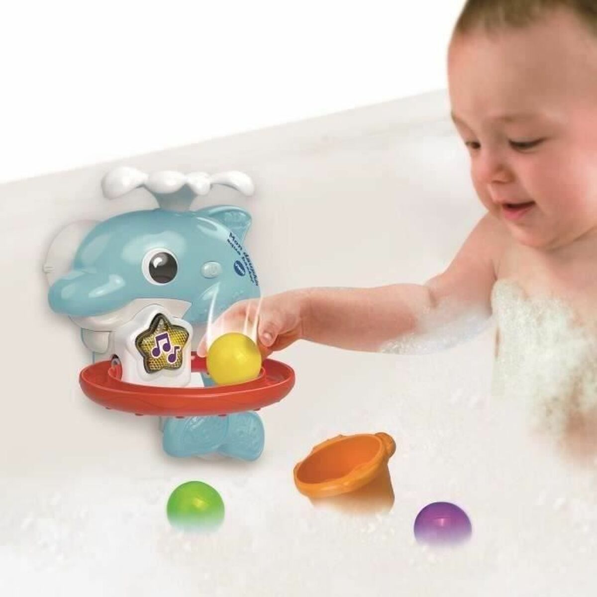 Educational game Vtech Baby Coffret de Bain empilo rigo lÂ´eu (FR)