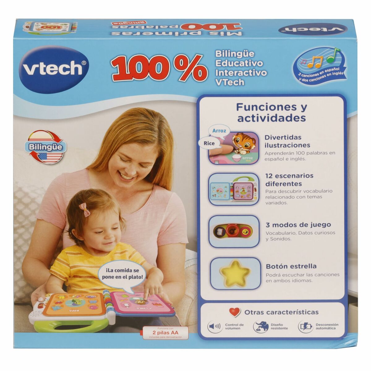 Children’s interactive book Vtech  Mis primeras 100 palabras