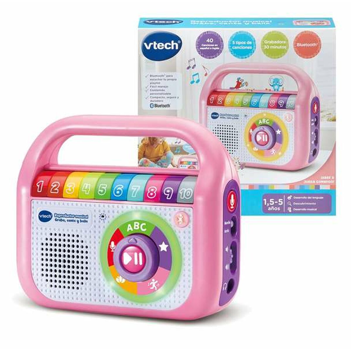 Musical Toy Vtech 14,8 x 17,5 x 6 cm Musical Toy Vtech 14,8 x 17,5 x 6 cm
