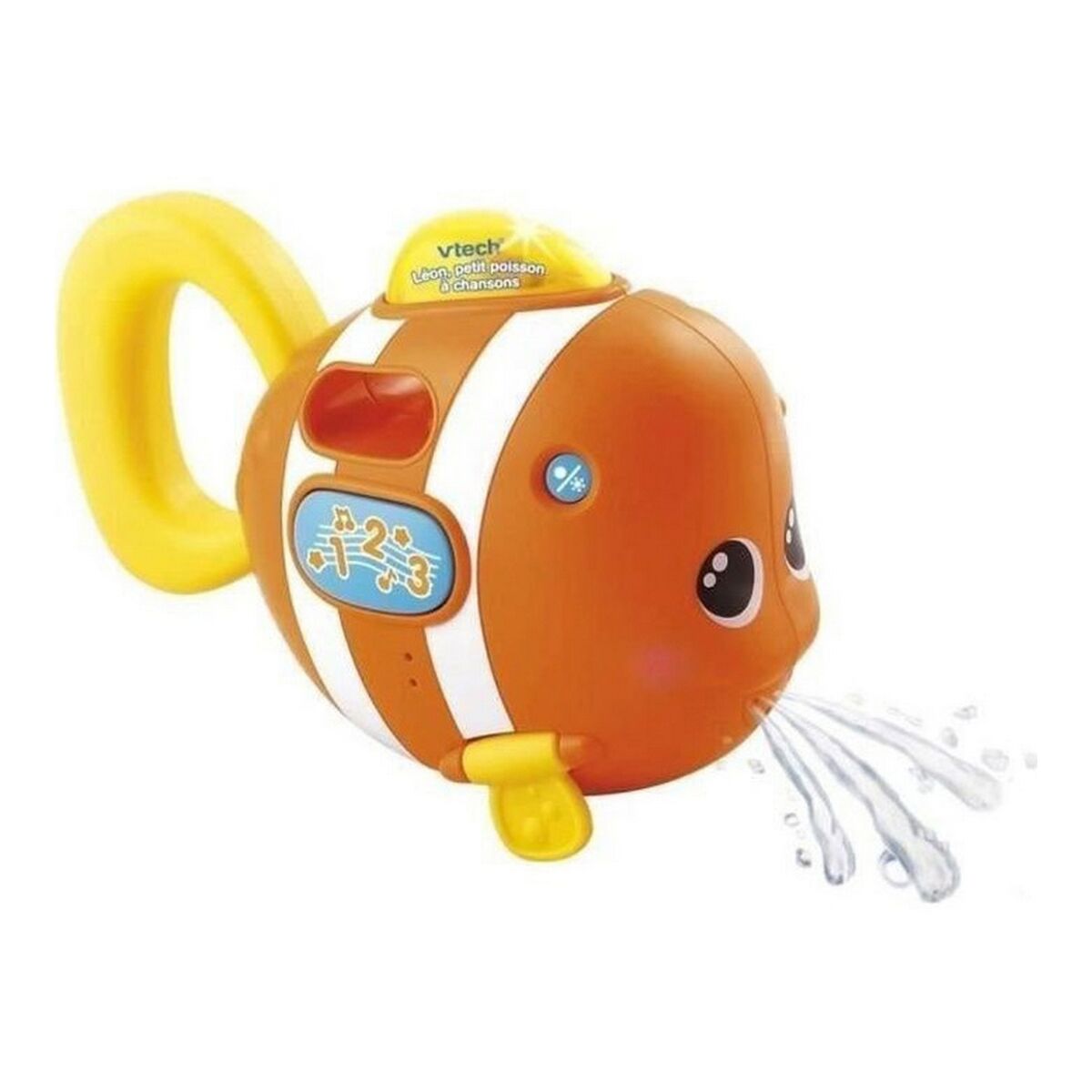 Bath Toy Vtech Baby Léon, Petit Poisson à Chanson Bath Toy Vtech Baby Léon, Petit Poisson à Chanson