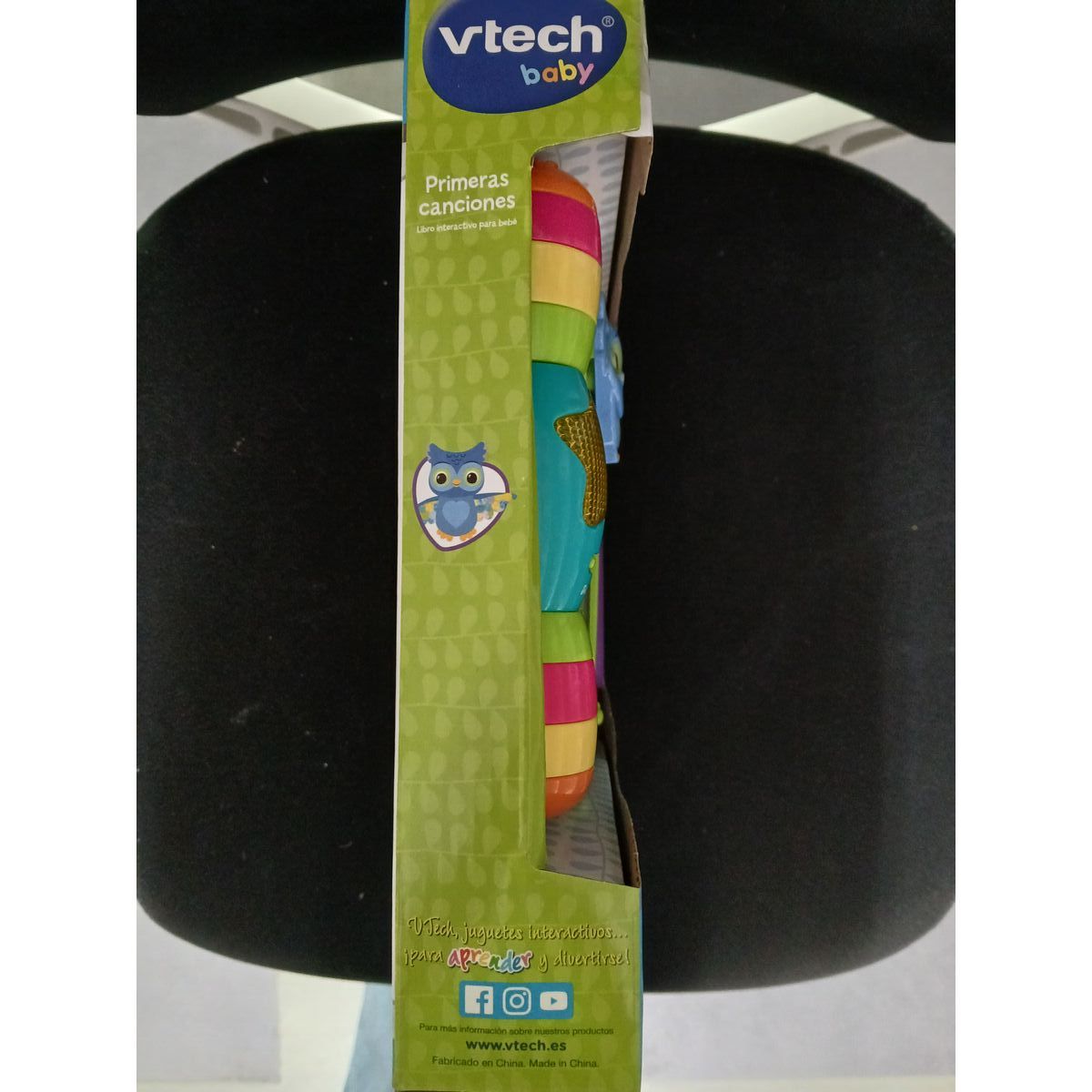 Baby toy Vtech Libro musical primeras canciones. 19 x 22 x 4 cm