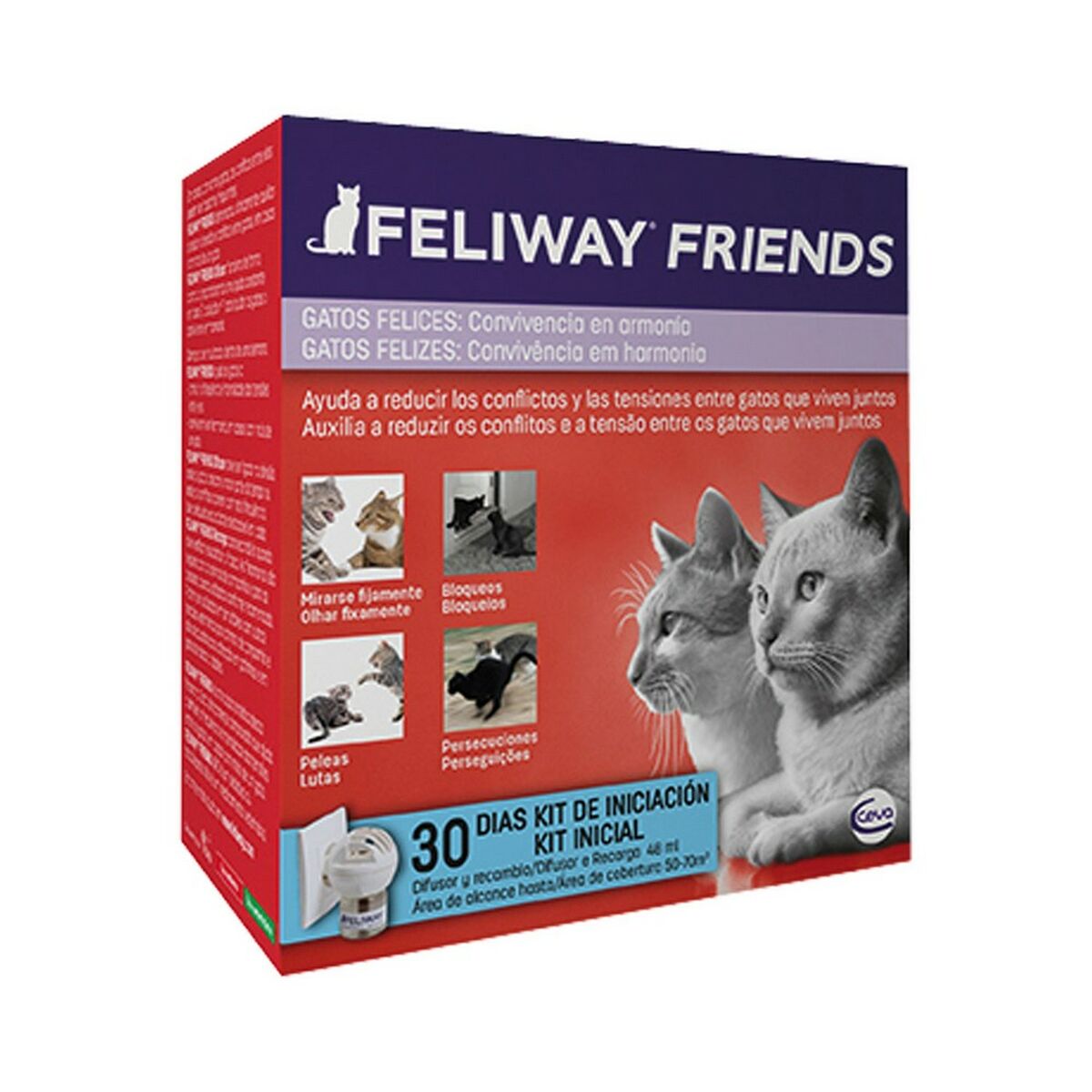 Odour eliminator Ceva Friends Cat 48 ml Odour eliminator Ceva Friends Cat 48 ml