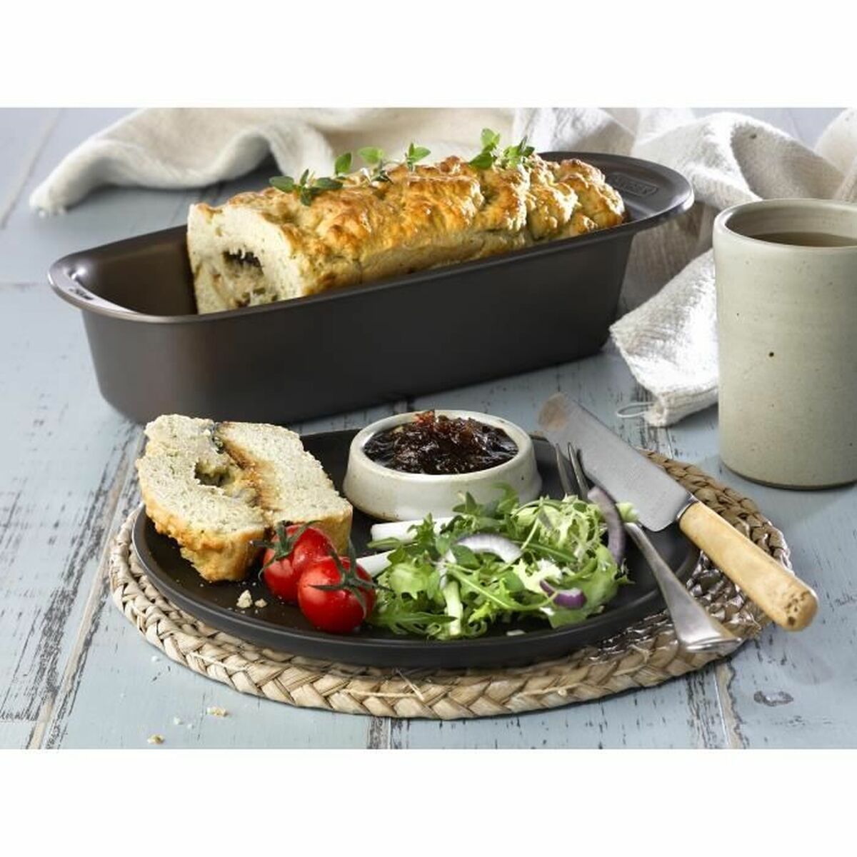 Baking Mould Pyrex Black Metal