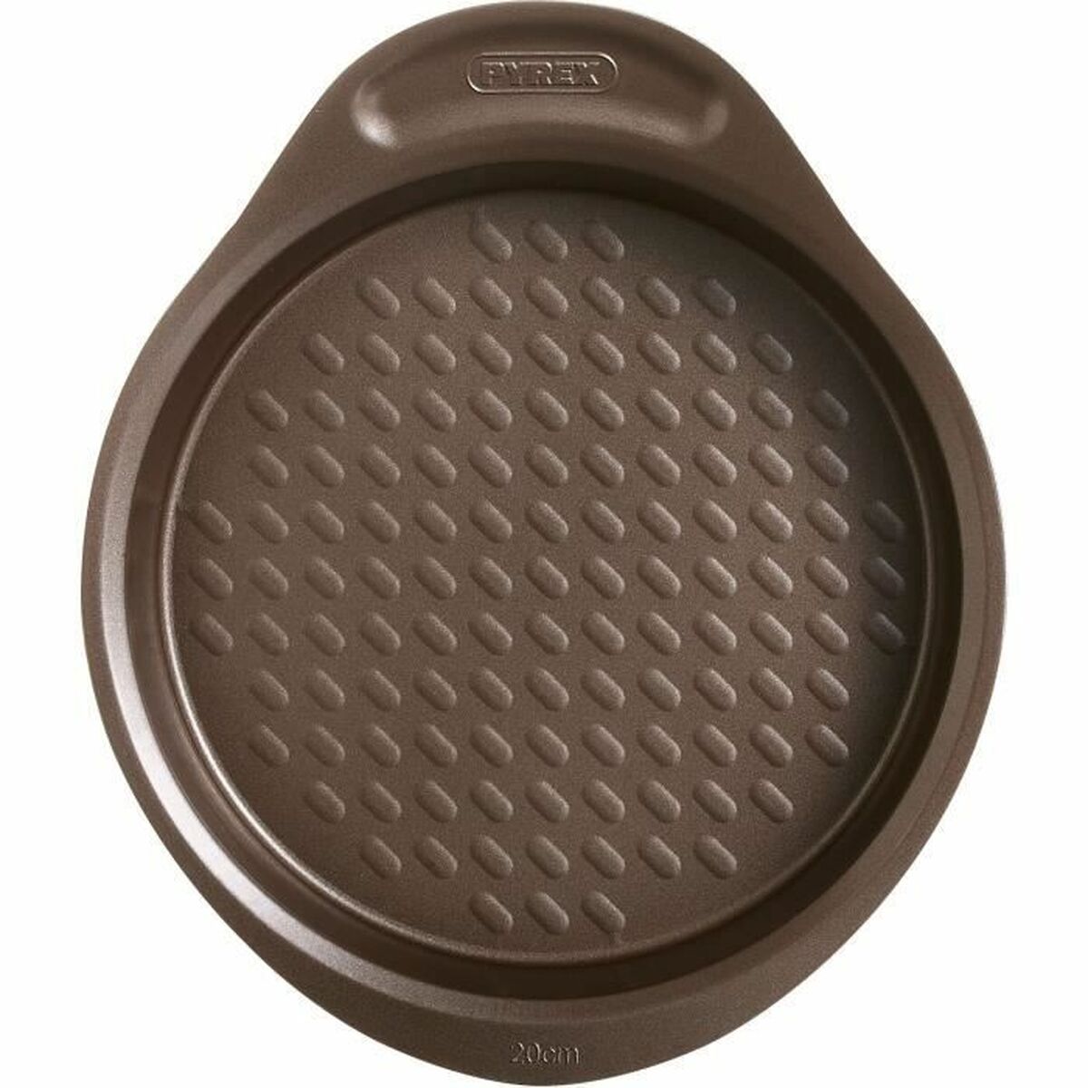 Cake Mould Pyrex Brown Black Metal