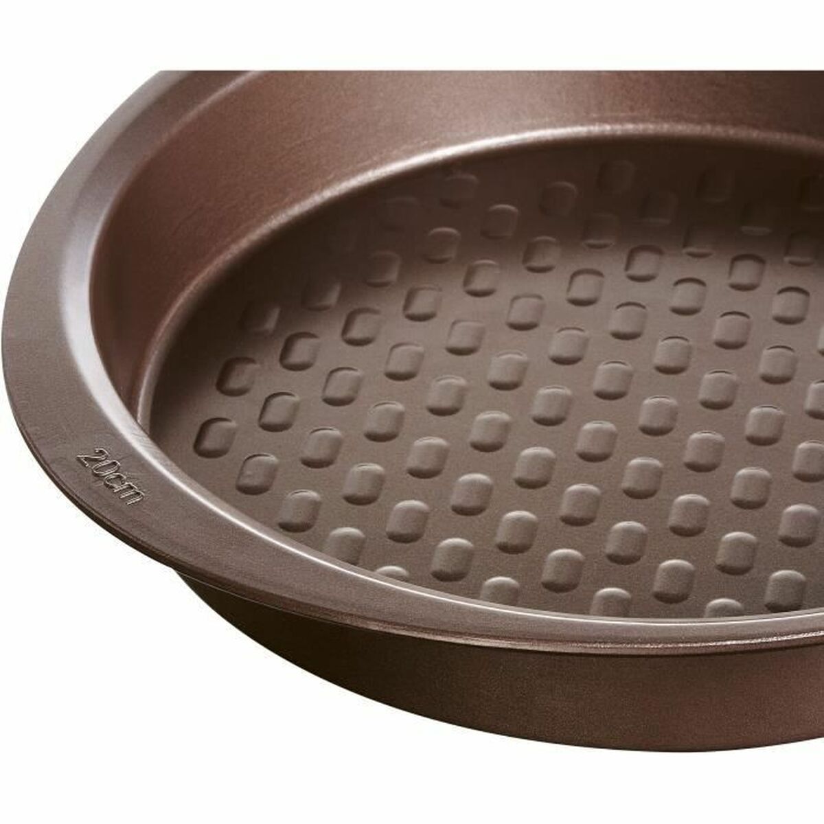 Cake Mould Pyrex Brown Black Metal