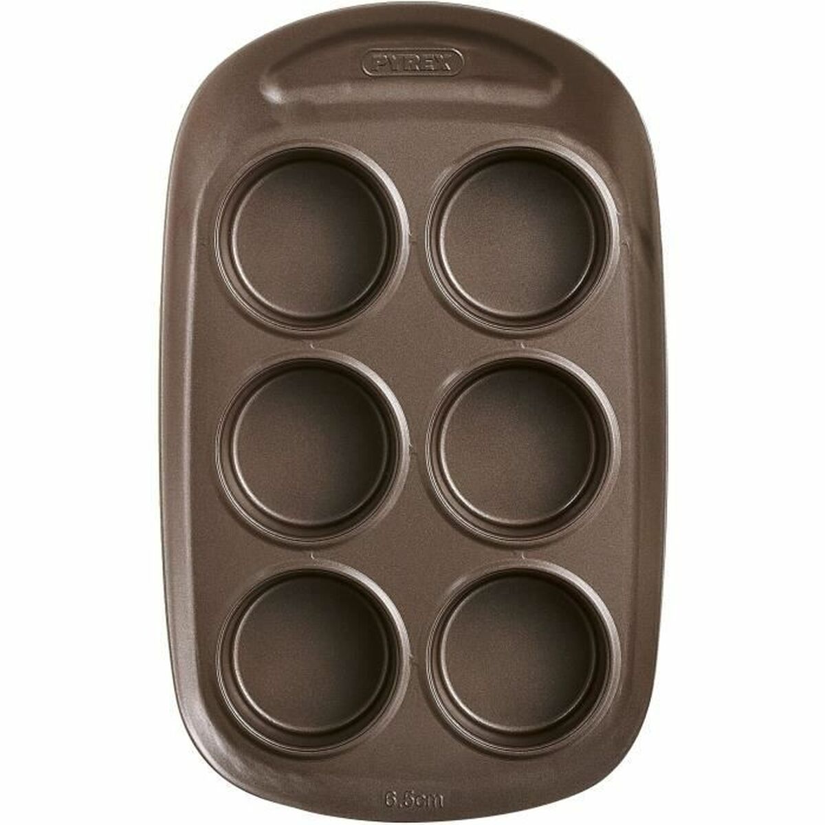 Muffin Tray Pyrex Brown Metal