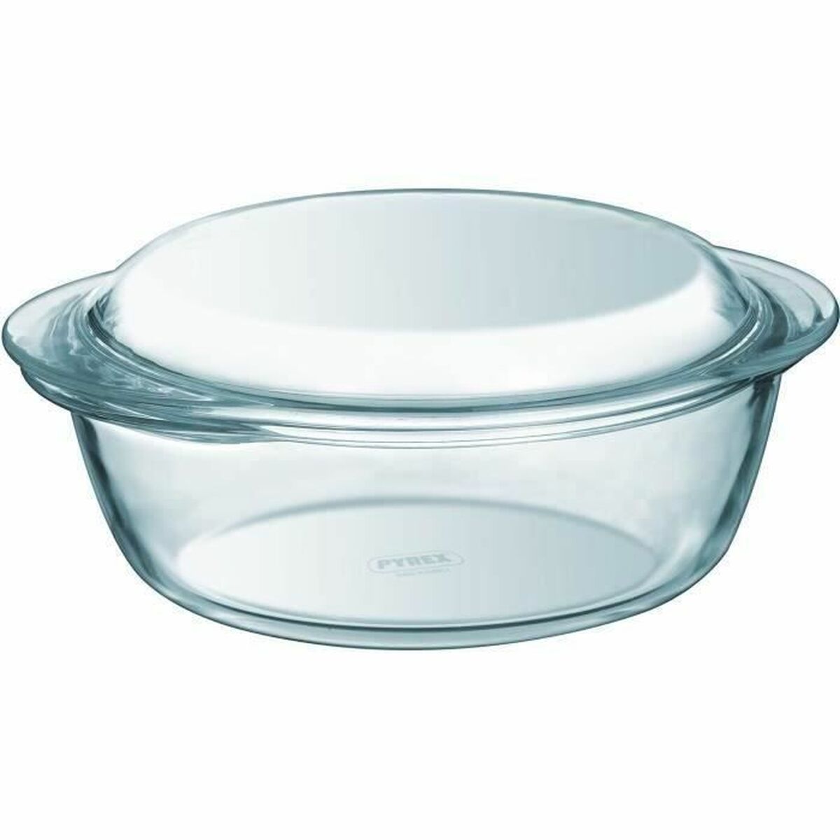 Casserole with lid Pyrex 1,4 L White Transparent