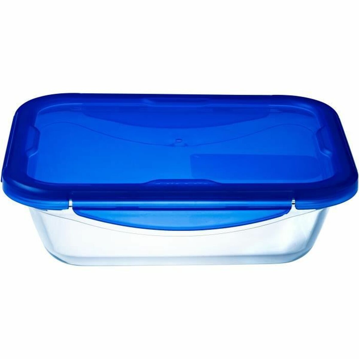 Food Preservation Container Pyrex Blue Transparent Rectangular 800 ml Food Preservation Container Pyrex Blue Transparent Rectangular 800 ml