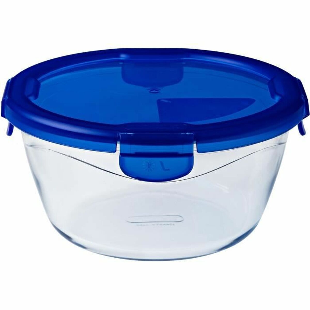 Food Preservation Container Pyrex Blue Transparent Circular 1,6 L (6 Pieces) Food Preservation Container Pyrex Blue Transparent Circular 1,6 L (6 Pieces)