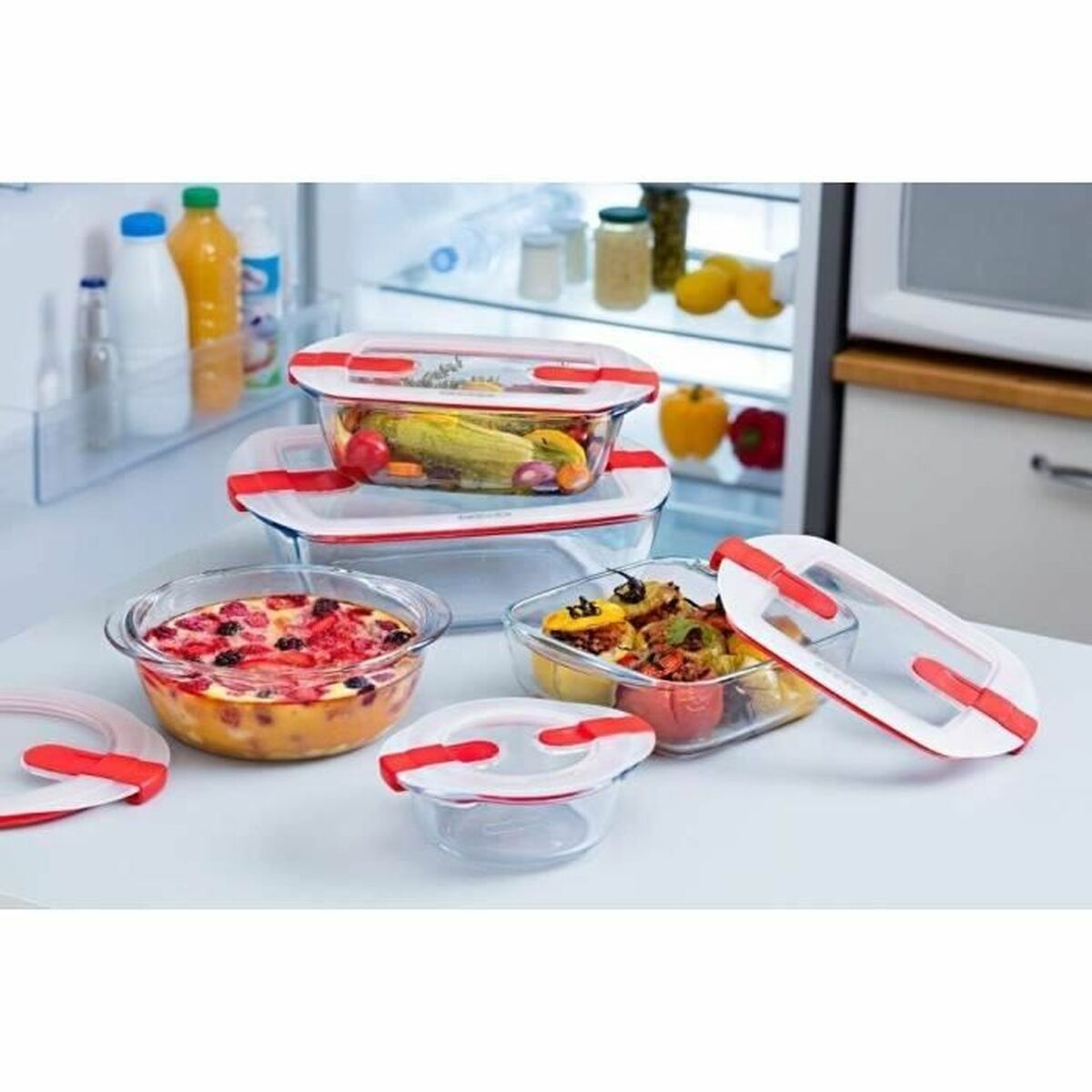 Lunch box Pyrex Cook&heat Transparent 2,5 L