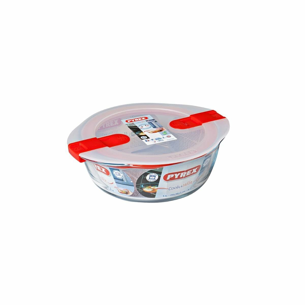 Food Preservation Container Pyrex Transparent 1 L 1,1 L