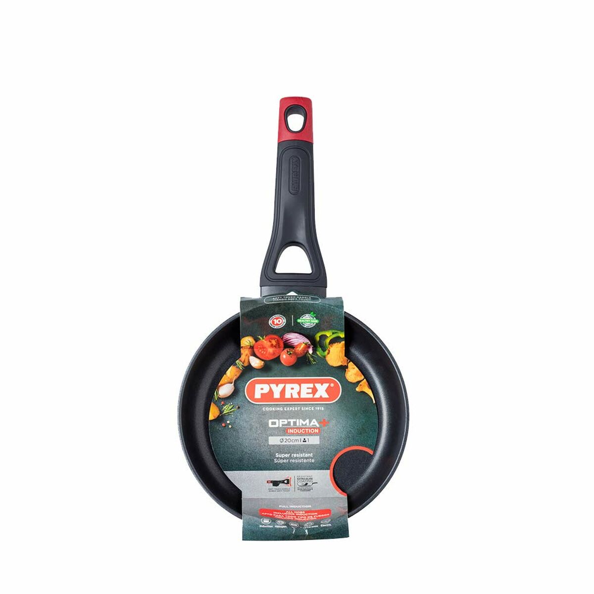 Pan Pyrex Black Aluminium  20 cm