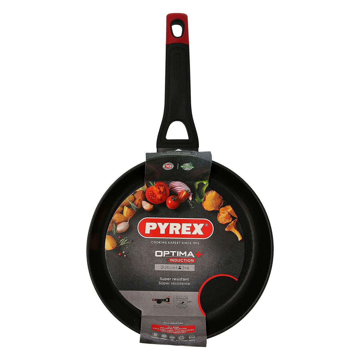 Pan Pyrex Black Aluminium