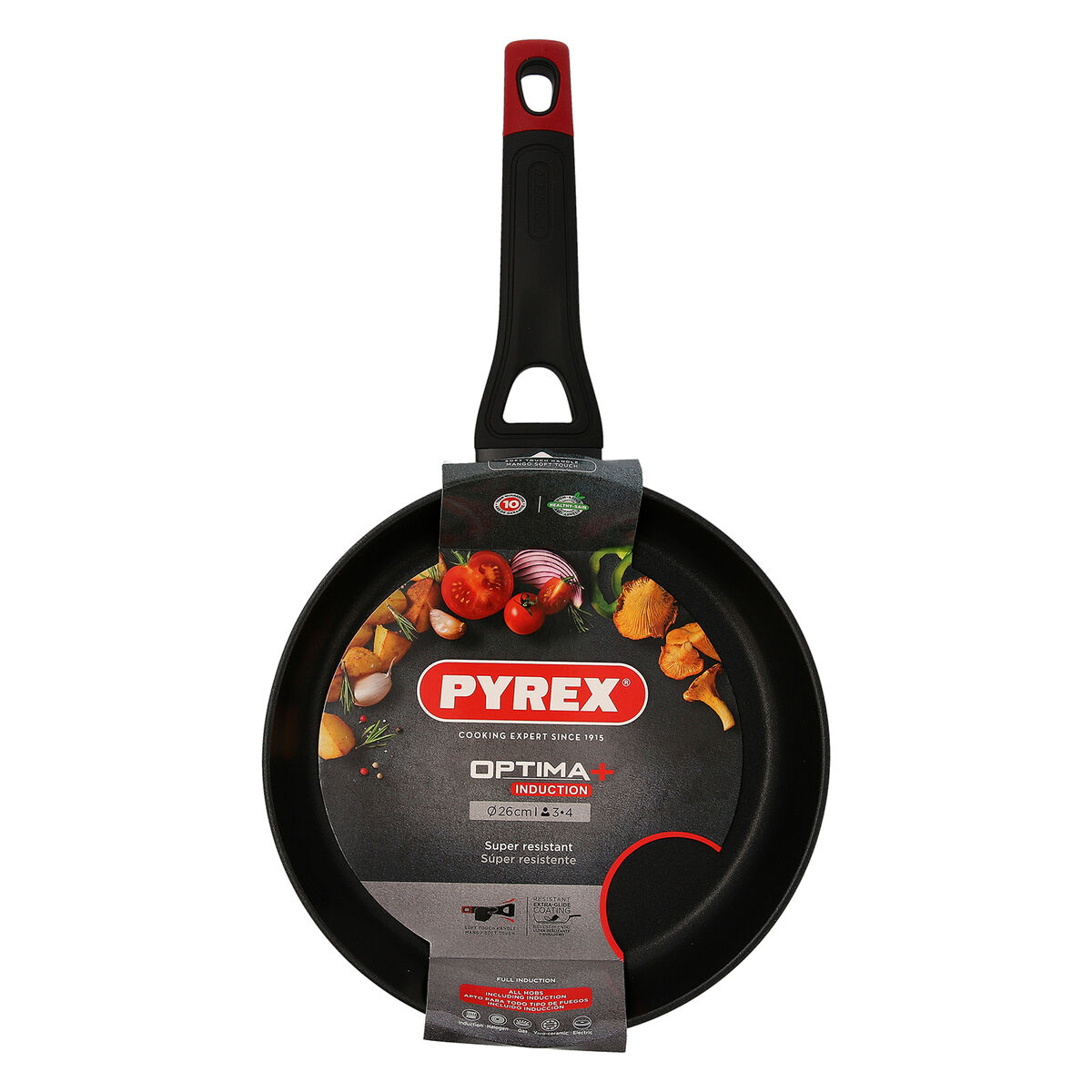 Pan Pyrex Black Aluminium