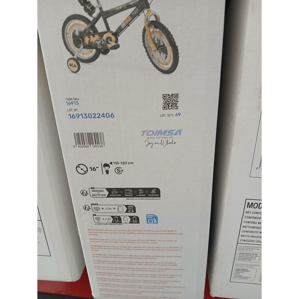 Children’s Bike Batman 16″