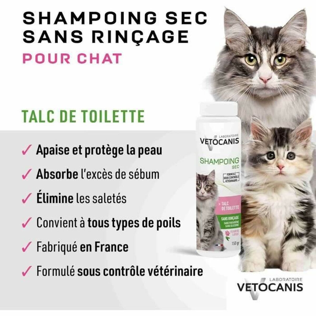 Pet shampoo Vetocanis