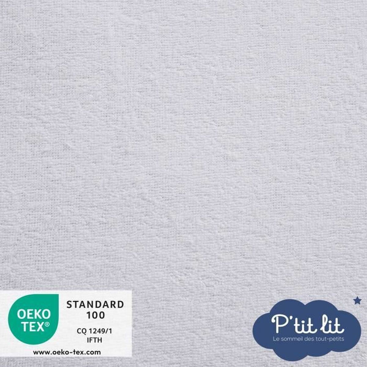 Cot protector P’TIT LIT 70 x 140 cm White 25 Pieces (25 Units)