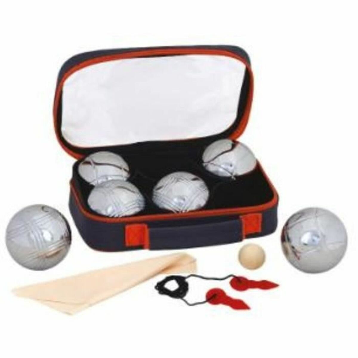 Boules Set Chrome-plated steel
