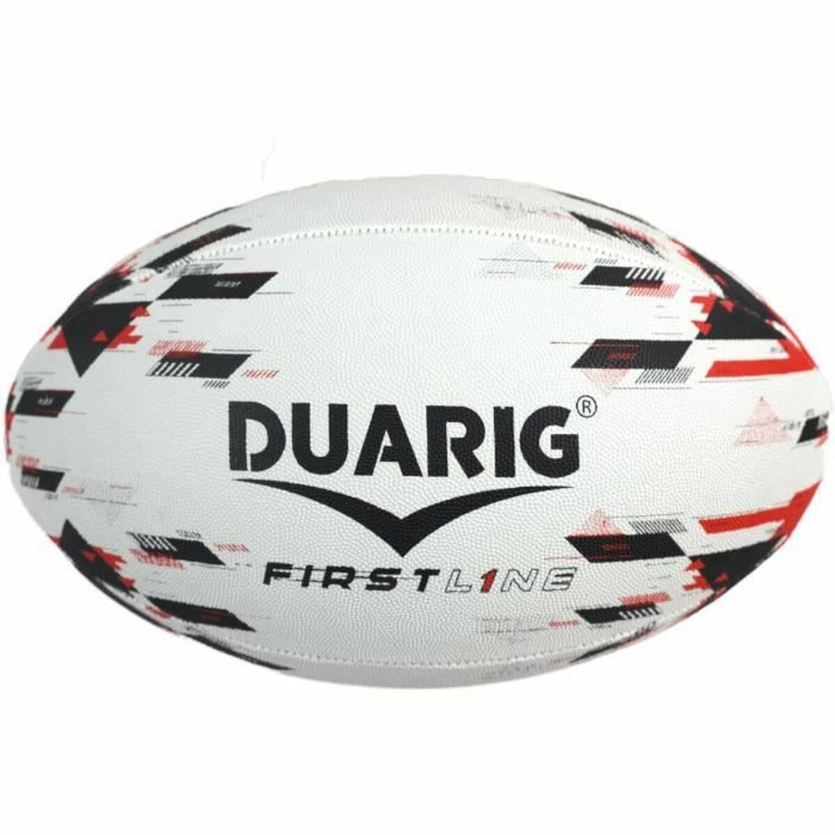 Rugby Ball Duarig Black Red Rugby Ball Duarig Black Red